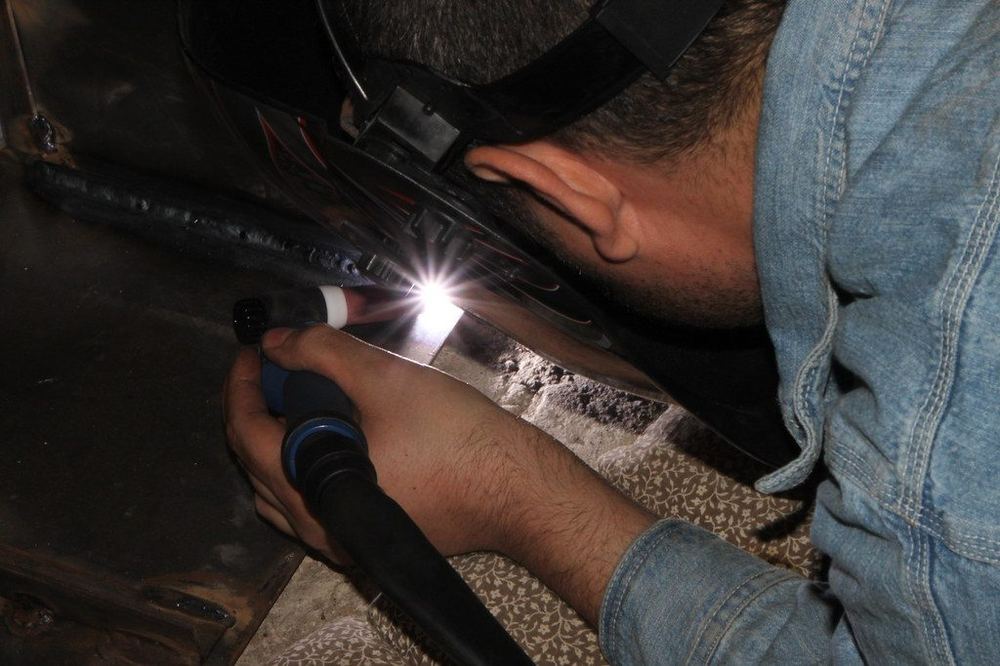 On-site TIG welding repair